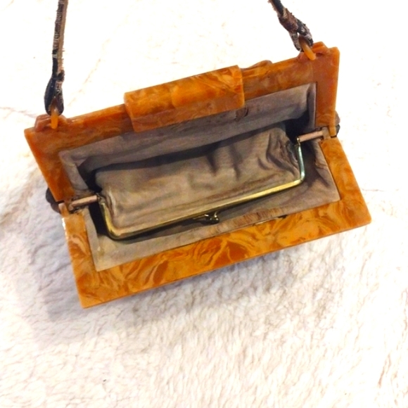 Vintage Floral Carpet Tapestry Handbag Purse - Picture 4 of 11